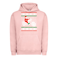 Pigment Salmon santa ridin motocycle Urban Hoodie - StudioElite