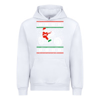 White santa ridin motocycle Urban Hoodie - StudioElite