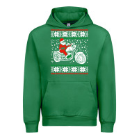 Emerald santa ridin motocycle Urban Hoodie - StudioElite