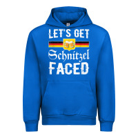 Cobalt lets get schnitzel faced men women vintage oktoberfest t shirt Urban Hoodie - StudioElite