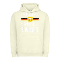 Pigment Pistachio lets get schnitzel faced men women vintage oktoberfest t shirt Urban Hoodie - StudioElite