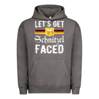 Pigment Tornado lets get schnitzel faced men women vintage oktoberfest t shirt Urban Hoodie - StudioElite