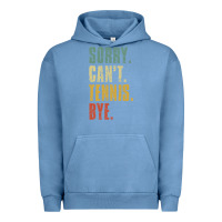 Pigment Pebble Blue sorry can't tennis bye funny vintage retro tennis player t shirt Urban Hoodie - StudioElite