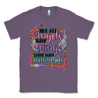Lavender Not all angels have wings Classic Tee - CowGirlArtShop
