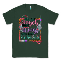 Sports Green Not all angels have wings Classic Tee - CowGirlArtShop