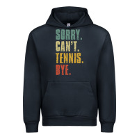 Navy sorry can't tennis bye funny vintage retro tennis player t shirt Urban Hoodie - StudioElite