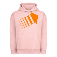 Pigment Salmon david legion arrow Urban Hoodie - StudioElite