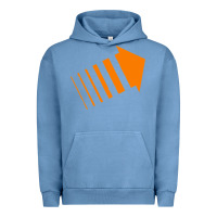 Pigment Pebble Blue david legion arrow Urban Hoodie - StudioElite