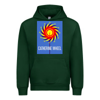 Forest Green The Essential Design-(Catherine-Wheel) Urban Hoodie - StudioElite