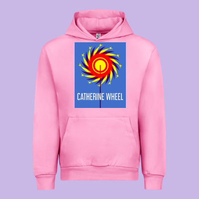 The Essential Design-(catherine-wheel) Urban Hoodie Designed By Studioelite