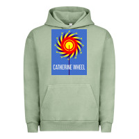 Pigment Oil Green The Essential Design-(Catherine-Wheel) Urban Hoodie - StudioElite