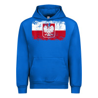 Cobalt poland polska flag vintage  men women kids  poland t shirt Urban Hoodie - StudioElite