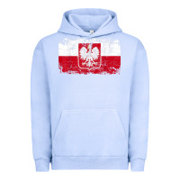 Pigment Grape Ice poland polska flag vintage  men women kids  poland t shirt Urban Hoodie - StudioElite