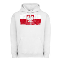 Pigment Lunar Rock poland polska flag vintage  men women kids  poland t shirt Urban Hoodie - StudioElite