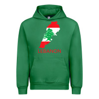 Emerald Lebanon Flag Cedar Tree Beirut Lebanese Arabic Arab Islam Urban Hoodie - StudioElite