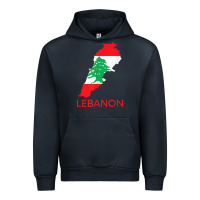 Navy Lebanon Flag Cedar Tree Beirut Lebanese Arabic Arab Islam Urban Hoodie - StudioElite