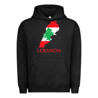 Pigment Black Lebanon Flag Cedar Tree Beirut Lebanese Arabic Arab Islam Urban Hoodie - StudioElite