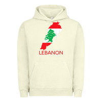 Pigment Pistachio Lebanon Flag Cedar Tree Beirut Lebanese Arabic Arab Islam Urban Hoodie - StudioElite
