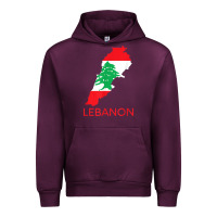 Mauve Wine Lebanon Flag Cedar Tree Beirut Lebanese Arabic Arab Islam Urban Hoodie - StudioElite