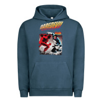Pigment Midnight Navy dare devil Urban Hoodie - StudioElite