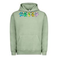Pigment Oil Green jerry's designer bears Urban Hoodie - StudioElite