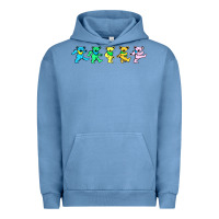 Pigment Pebble Blue jerry's designer bears Urban Hoodie - StudioElite