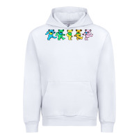 White jerry's designer bears Urban Hoodie - StudioElite