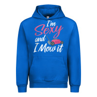 Cobalt i'm sexy and i mow it funny mow pun tank top Urban Hoodie - StudioElite