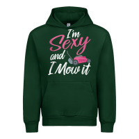 Forest Green i'm sexy and i mow it funny mow pun tank top Urban Hoodie - StudioElite