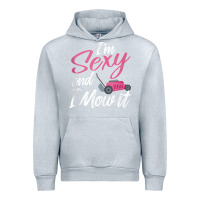 Heather Grey i'm sexy and i mow it funny mow pun tank top Urban Hoodie - StudioElite
