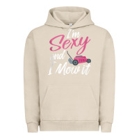 Pigment French Oak i'm sexy and i mow it funny mow pun tank top Urban Hoodie - StudioElite