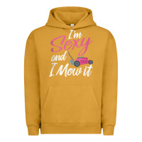 Pigment Peanut Butter i'm sexy and i mow it funny mow pun tank top Urban Hoodie - StudioElite