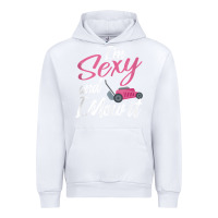White i'm sexy and i mow it funny mow pun tank top Urban Hoodie - StudioElite