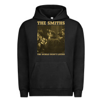 Pigment Black the smiths the world won't listen gift men women Urban Hoodie - StudioElite