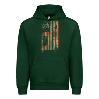 Forest Green lamb of god, pure american metal flag Urban Hoodie - StudioElite