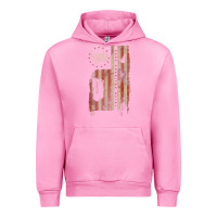 Fuchsia Pink lamb of god, pure american metal flag Urban Hoodie - StudioElite