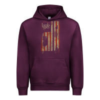 Mauve Wine lamb of god, pure american metal flag Urban Hoodie - StudioElite