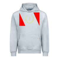 Heather Grey african american heritage flag 1967 black history copy Urban Hoodie - StudioElite