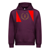 Mauve Wine african american heritage flag 1967 black history copy Urban Hoodie - StudioElite