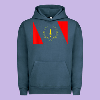 African American Heritage Flag 1967 Black History Copy Urban Hoodie Designed By Studioelite