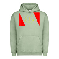 Pigment Oil Green african american heritage flag 1967 black history copy Urban Hoodie - StudioElite