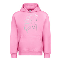 Fuchsia Pink horse lover gifts Urban Hoodie - StudioElite