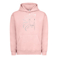 Pigment Salmon horse lover gifts Urban Hoodie - StudioElite