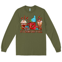 Army Green american football coffee cups Long Sleeve Tee - FaDigitalArtStudio