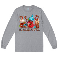 Heather Grey american football coffee cups Long Sleeve Tee - FaDigitalArtStudio