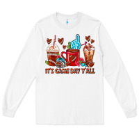 White american football coffee cups Long Sleeve Tee - FaDigitalArtStudio
