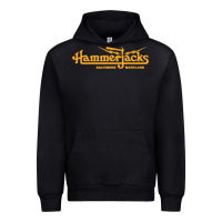 Black Hammerjacks 70S Urban Hoodie - StudioElite