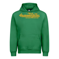 Emerald Hammerjacks 70S Urban Hoodie - StudioElite
