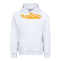 White Hammerjacks 70S Urban Hoodie - StudioElite