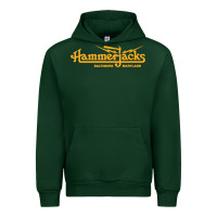 Forest Green Hammerjacks 70S Urban Hoodie - StudioElite
